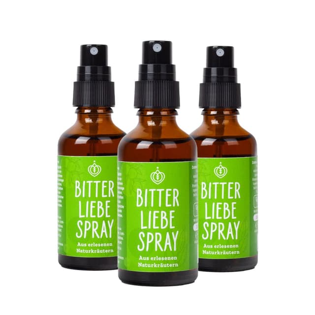 BitterLiebe® Bitterstoffe Spray 50ml 3er Set 🌿