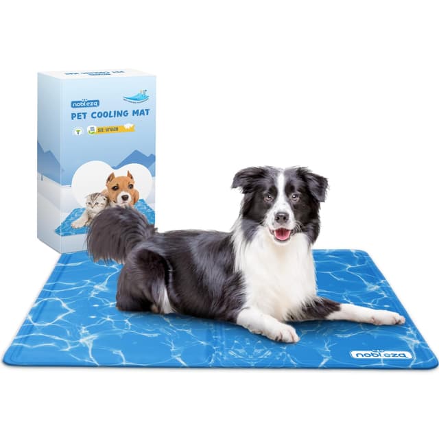 Nobleza Kühlmatte für Hunde und Katzen 🐶🐱 Selbstkühlende Gelauflage Sommermatratze