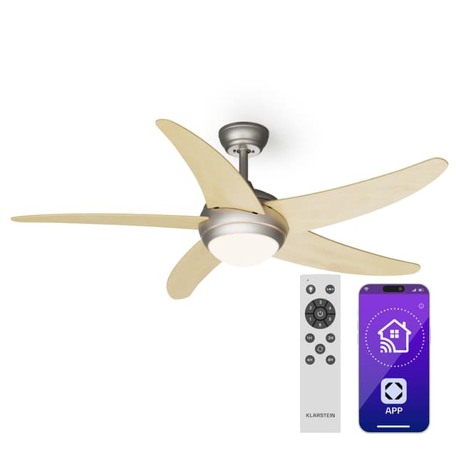 Angebot: Klarstein Bolero Deckenventilator Mit Beleuchtung – Smart App & Fernbedienung ⭐️