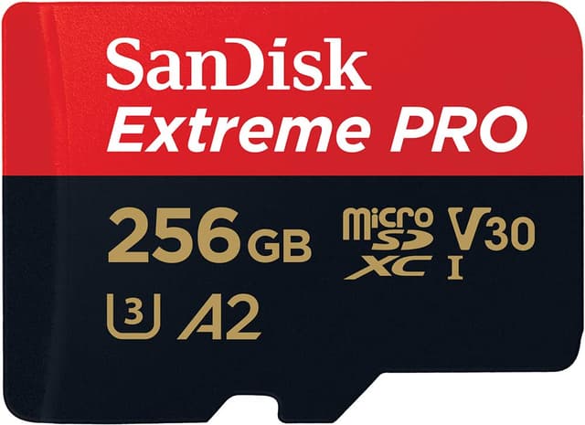 📸🚀 SanDisk Extreme PRO microSDXC UHS-I 256GB + Adapter & RescuePRO Deluxe Deal!