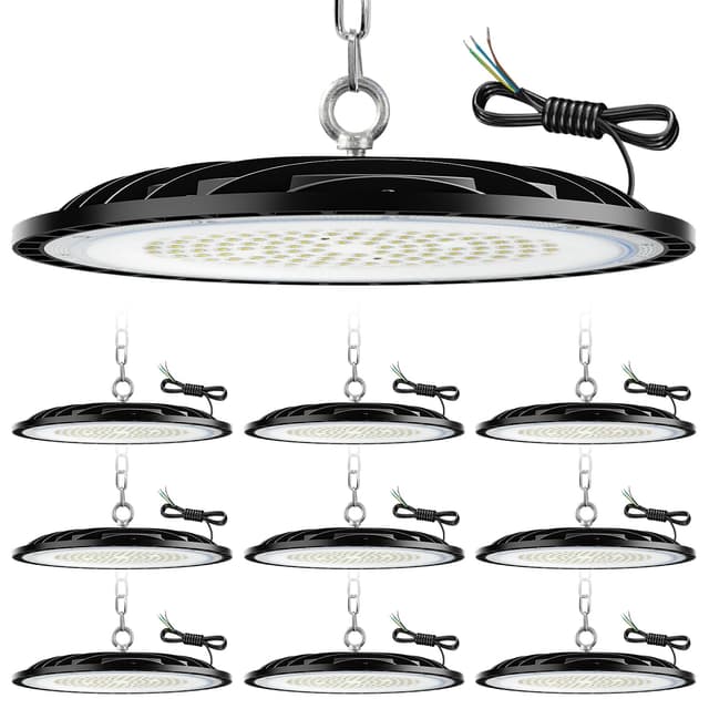 Sonderangebot: ZXICH 100W UFO LED High Bay Light, Hallenstrahler 15000LM (10er Pack)