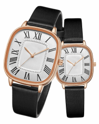 CIVO Uhren Herren Damen Quadratisch Elegante Leder Armbanduhr Herren Damen Wasserdicht Analog Quarz Minimalistische Uhren fur Herren Frauen 2 Weiß