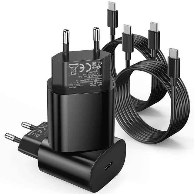 🔋📱 Samsung USB C Ladegerät & Ladekabel 2er-Pack 🎉