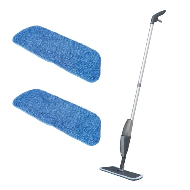 🌟 Angebot: Addis Essentials Flacher Mikrofaser-Sprühmopp mit 2 Ersatz-Nachfüllköpfen 🌟