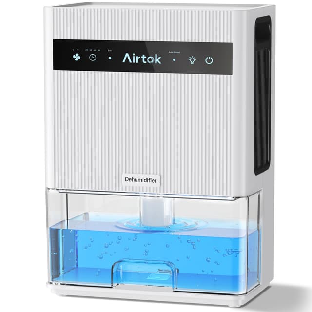 Airtok Luftentfeuchter 3000ML - Luftentfeuchter Elektrisch Fläche 350sq.ft 🌬️
