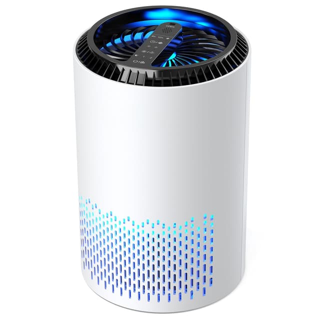 QEXREED Luftreiniger Allergiker - Air Purifier mit HEPA-Filter und Aroma-Diffusor ⭐️