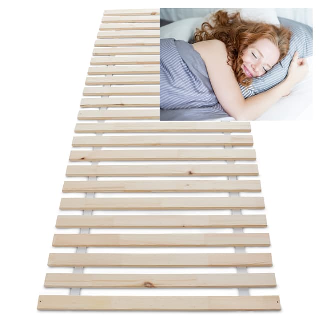 Wolkenland Premium Rollrost Rolllattenrost für Ihr Bett 🌟 Stabiler Lattenrost aus Holz bis 400 kg 🛏️