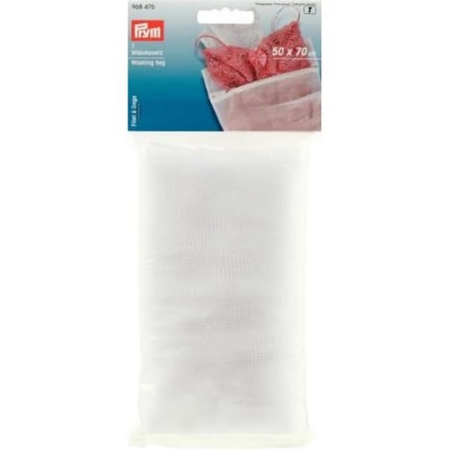 Angebot des Tages! 🛍️ Prym 968.475 Wäschenetz, Polyester, Weiß, 50 x 70cm