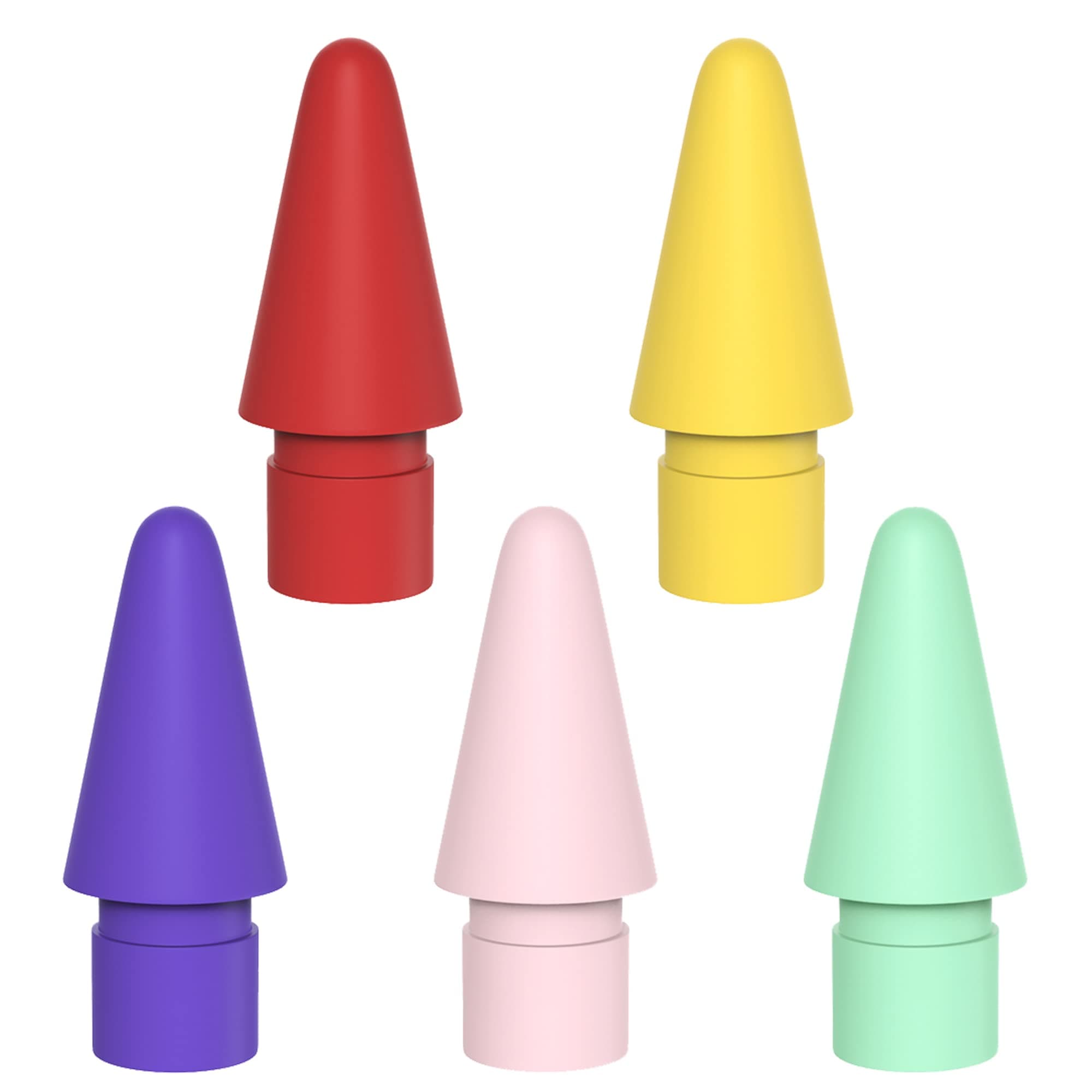 AWINNER Stiftspitze für Apple Pencil - 5 Farbfedern 🌈