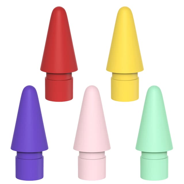AWINNER Stiftspitze für Apple Pencil - 5 Farbfedern 🌈
