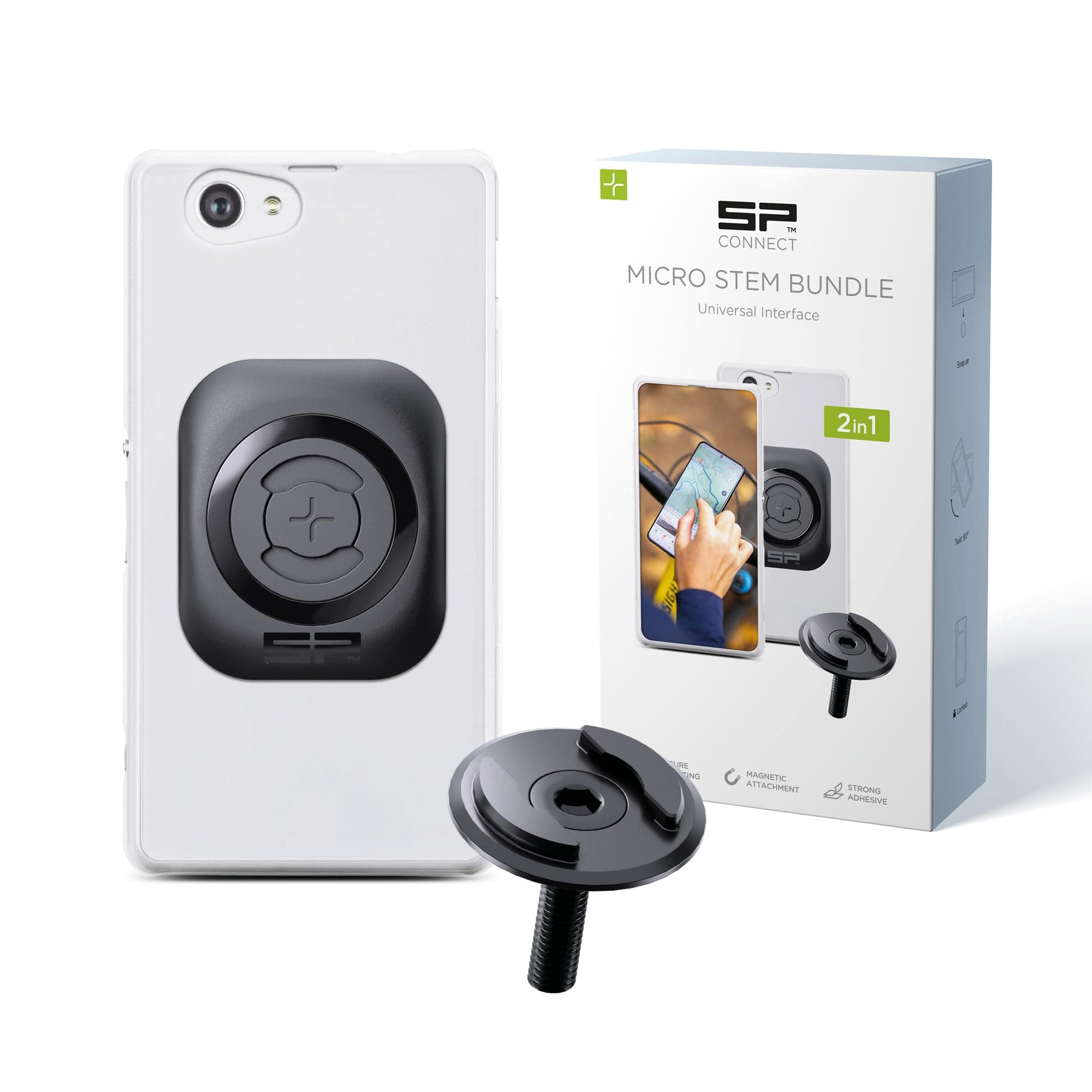 SP CONNECT Micro Stem Mount Pro Interface - SPC+ | Fahrrad Handy Halterung 🚲