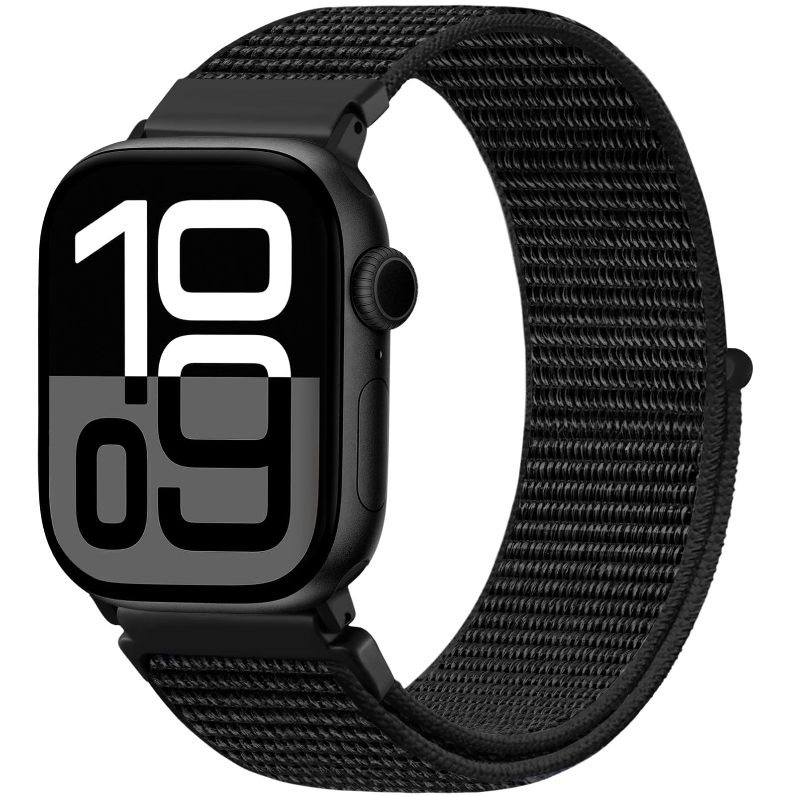 🌟 Faliogo Nylon Armband für Apple Watch - Verstellbare Solo Loop Sportarmband 🌟