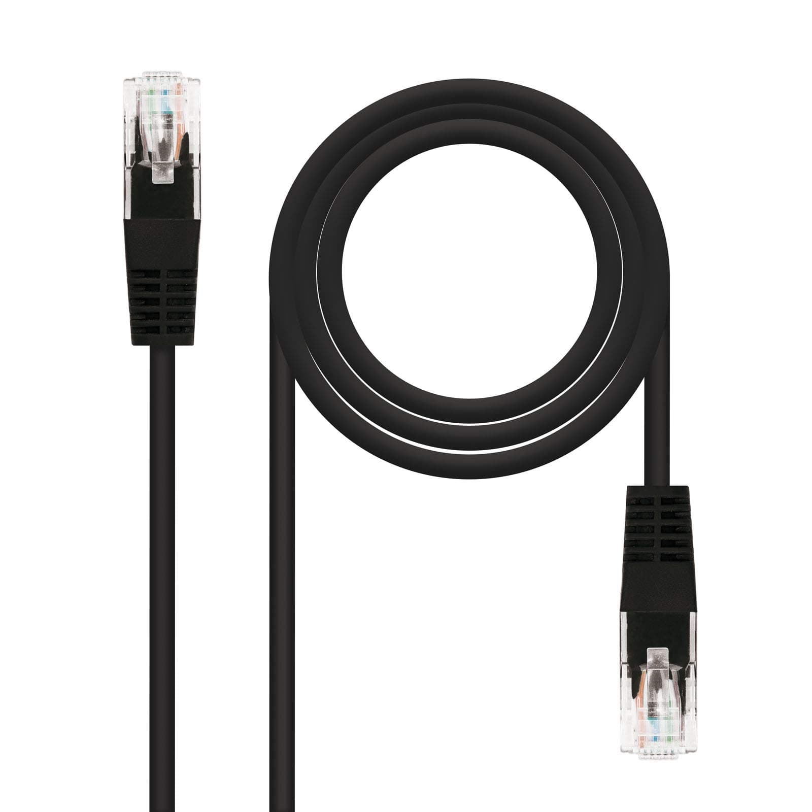 🔥 Mega-Deal! Nanocable 10.20.0402-BK - 2.0 mts Ethernet Netzwerkkabel RJ45 Cat.6 UTP AWG24 🚀