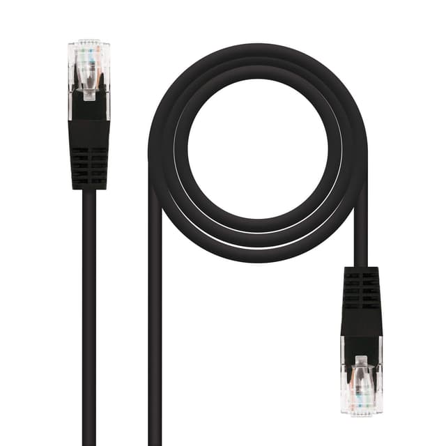 🔥 Mega-Deal! Nanocable 10.20.0402-BK - 2.0 mts Ethernet Netzwerkkabel RJ45 Cat.6 UTP AWG24 🚀