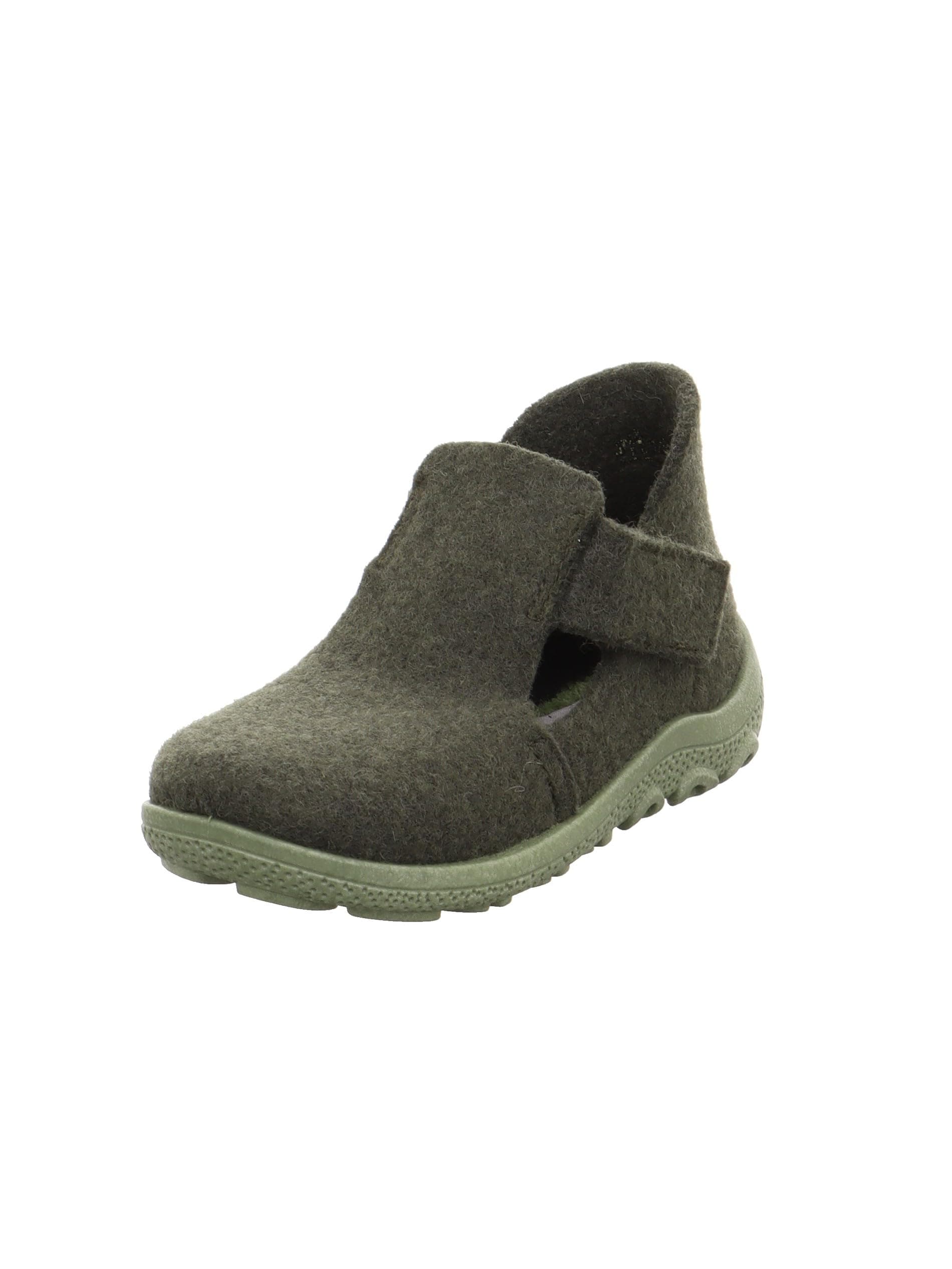 🌟 Superfit Jungen Happy Octi Hausschuh 24 EU Weit Grün 7000 - Angebot!