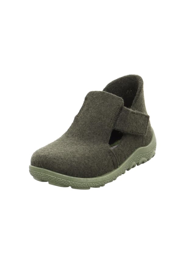 🌟 Superfit Jungen Happy Octi Hausschuh 24 EU Weit Grün 7000 - Angebot!