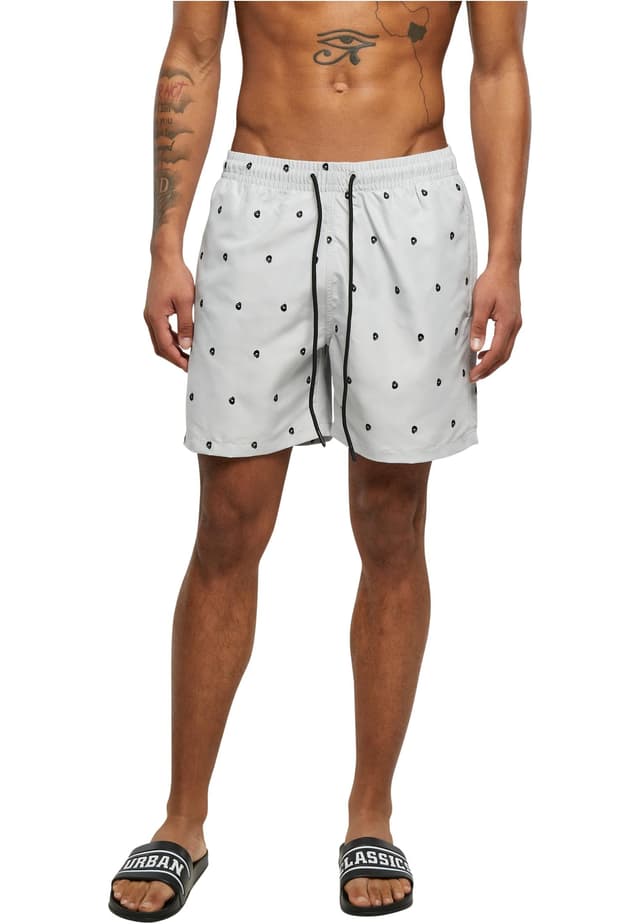 Angebot: Urban Classics Herren Badehose Pattern Swim Shorts 🏖️