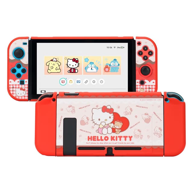 Kuitmor-Schutzhülle für Switch - Exklusives Kawaii-Cartoon-Muster 🎮🌟