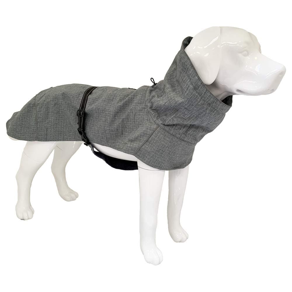 Croci Hiking - Mantel für Hunde, Everest Grey, Größe 25 cm
