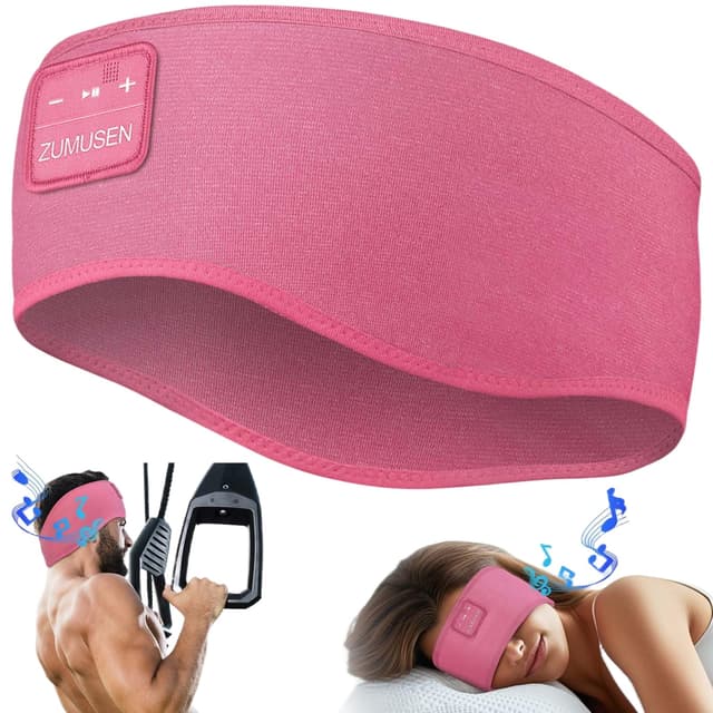 ZUMUSEN Schlafkopfhörer Bluetooth 5.4 - Schlaf Kopfhörer Stirnband Kopfhörer Bluetooth Schlafmaske 🎧