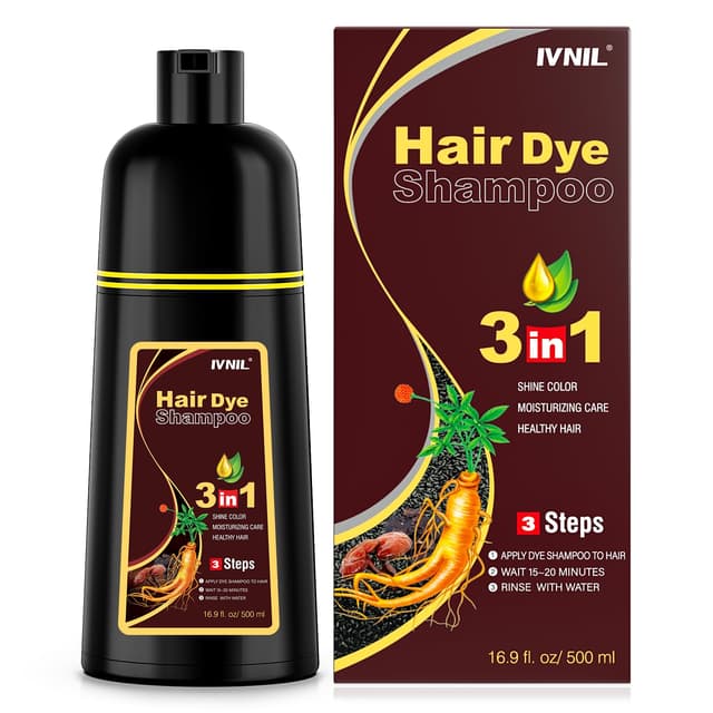 🌟 Haarfarbe Dunkelbraun Haarfärbeshampoo Angebot! 🌟