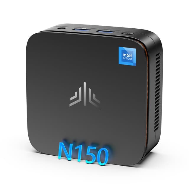 NiPoGi E1 Mini PC Intel Twin Lake N150(Aufgerüstet N100) - 16GB RAM 512GB M.2 SSD