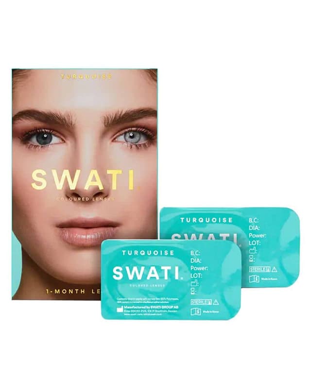 🔥 Angebot: Türkis Kontaktlinsen - SWATI Cosmetics 😎