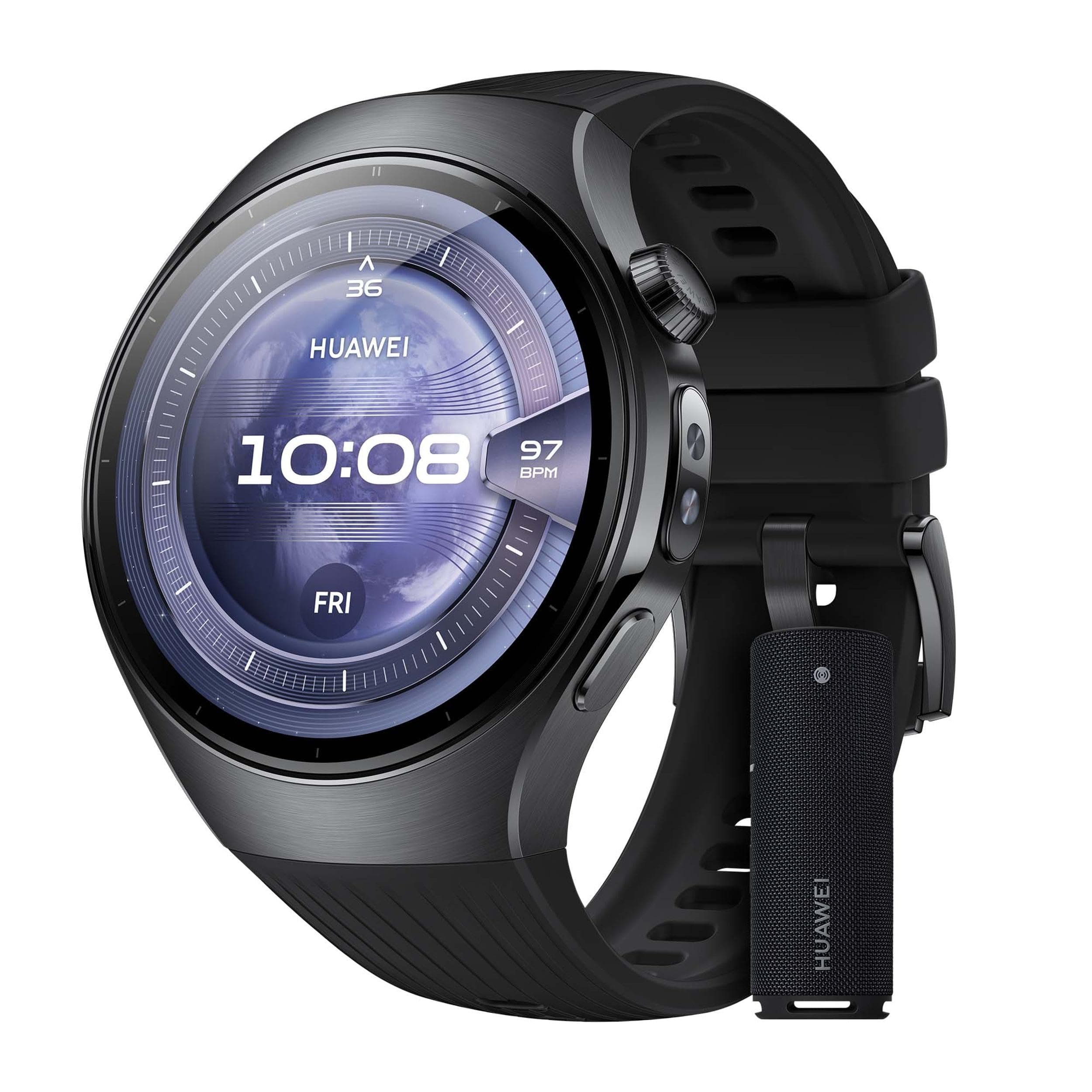 Huawei Watch 5 Smartwatch+Sound Joy 2, 46mm Schwarz - Deal des Tages! ⌚🔊