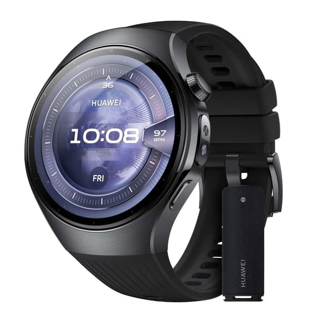 Huawei Watch 5 Smartwatch+Sound Joy 2, 46mm Schwarz - Deal des Tages! ⌚🔊