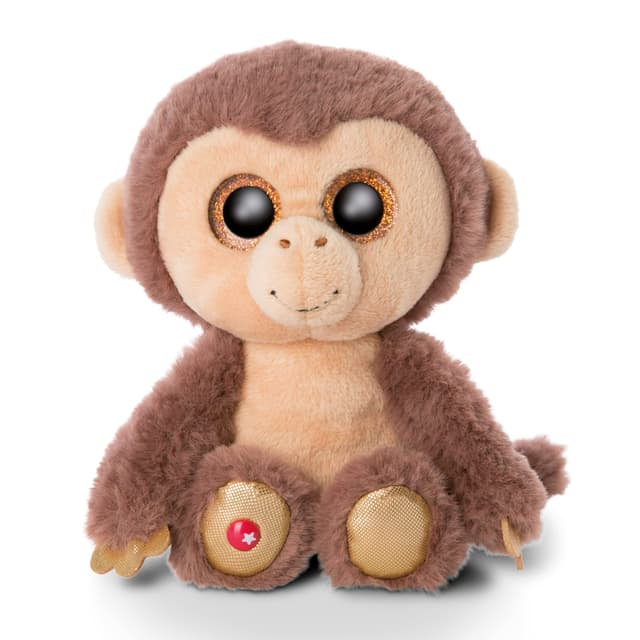 NICI 46945 Original - Glubschis Hobson 15 cm - Kuscheltier Affe mit großen Augen 🐵