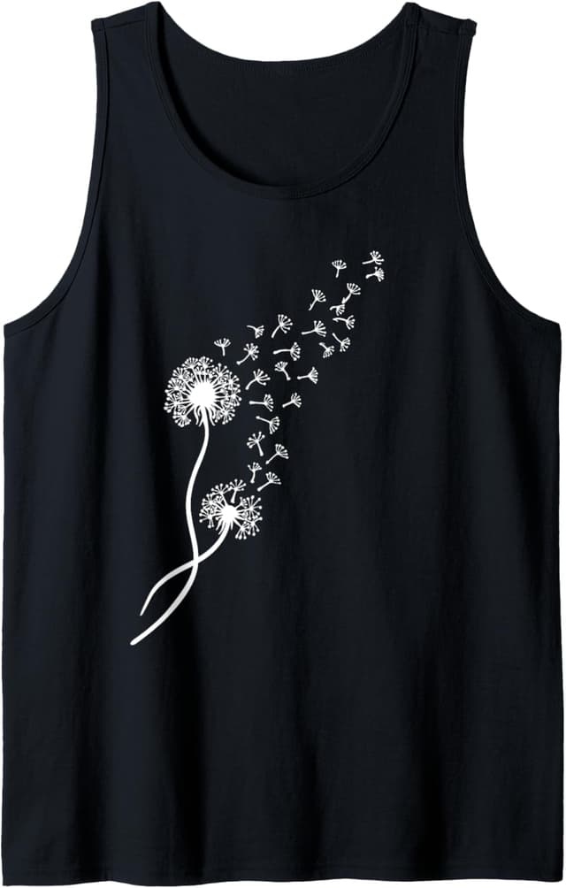 Pusteblume Tank Top 🌼🌿 Sommer Frühling Blumen 🌸🌻