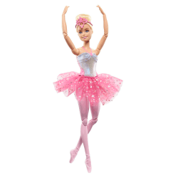 Barbie Dreamtopia Zauberlicht Ballerina Puppe - Tolles Spielzeug für kleine Tänzerinnen! ✨🩰 Angebot bei HelloDeals
