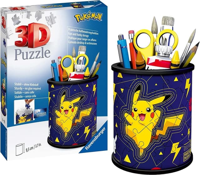 Ravensburger 3D Puzzle 11257 - Utensilo Pokémon Pikachu - 54 Teile 🧩🎁