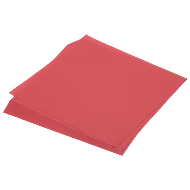 QUARKZMAN 100 Blatt Origami-Papier leuchtendes Rot 25 x 25cm 70g/m²