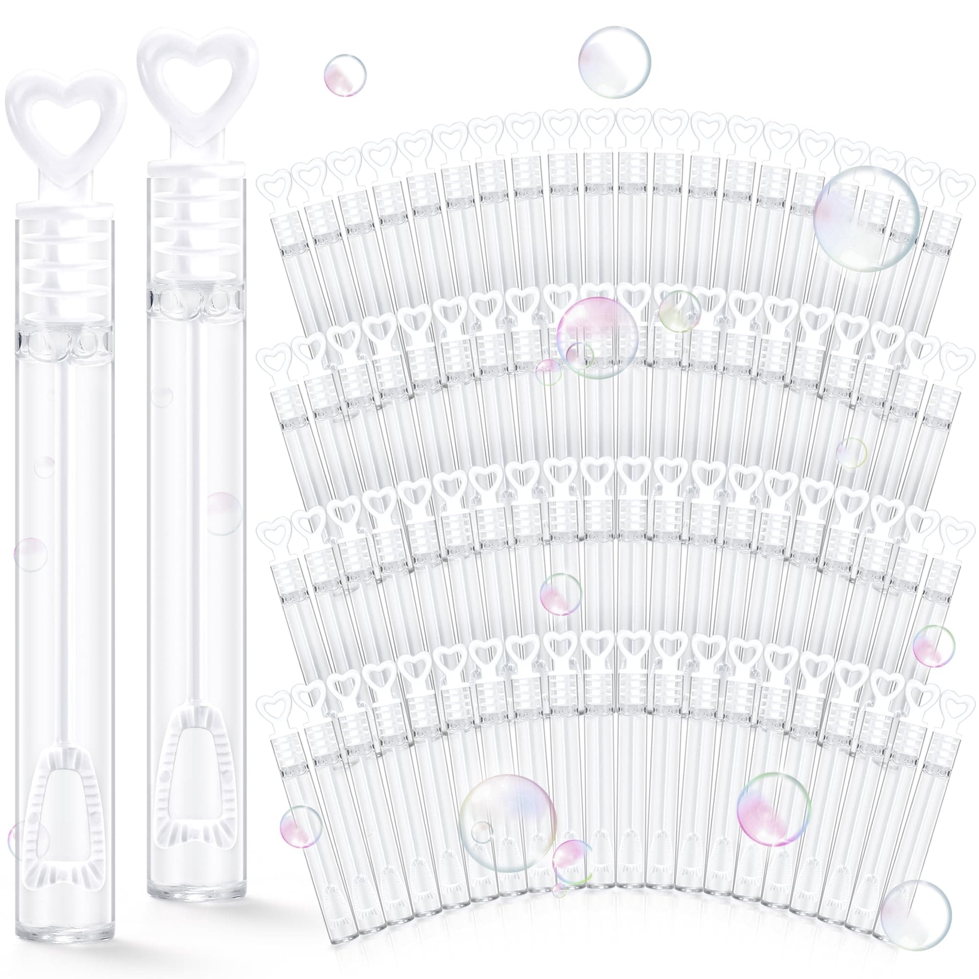COZCLAM Seifenblasen Hochzeit 80 Stück 🎉 - Perfekt für romantische Feiern! 🎁