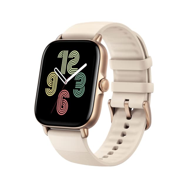 Amazfit GTS 3 42mm Smartwatch GPS Fitnessuhr mit AMOLED-Display 🌟 Überwachung von Herzfrequenz, SpO2, Schlaf und Stress 💪