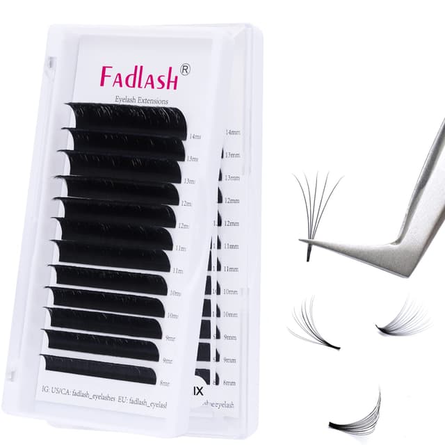 🌟 Easy Fan Lashes Selbstfächernde Wimpern Volumen Wimpernextensions Deal 🌟