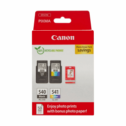 Angebot: Canon Tinte & Papier Multipack - PG-540/CL-541 Original Drucker Tintenpatronen 2er-Pack 🖨️📸 Angebot bei HelloDeals