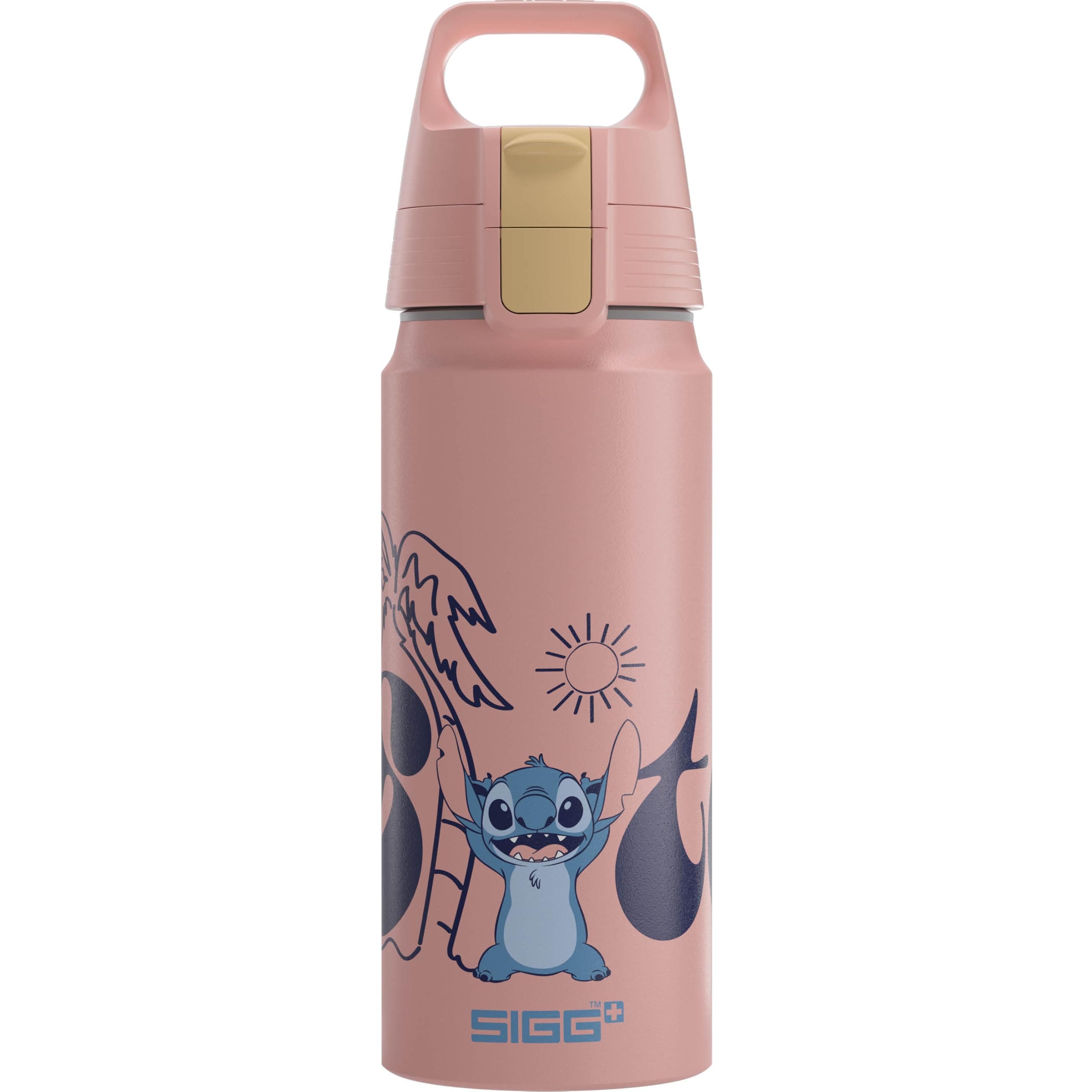 SIGG Alu Trinkflasche Kinder - WMB ONE - Disney Stitch - 0,6L
