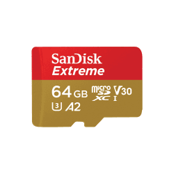 🔥 Mega Deal! SanDisk Extreme MicroSDXC UHS-I Geheugenkaart 64 GB Rood/Goud Angebot bei HelloDeals