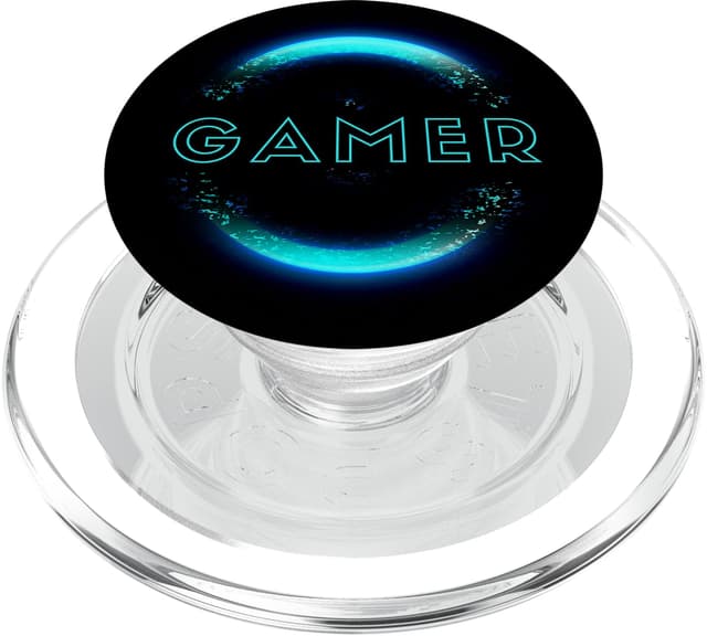 🎮 Gaming Pop Socket für Phone PopSockets Neon Light Cool Gamer PopSockets PopGrip für MagSafe 🎁