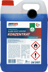 🚗 EUROLUB Scheibenfrostschutz KLARE SICHT Winter Konzentrat, 5 Liter 5 l (1er Pack) Angebot! Angebot bei HelloDeals