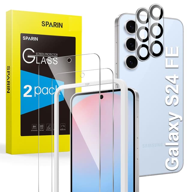 SPARIN für Samsung Galaxy S24 FE Panzer Schutz Glas 📱🔥