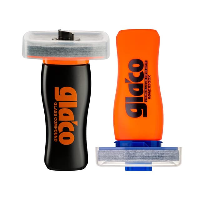 🚗 SOFT99 Glaco Compound Roll On + Glaco DX Liquid Wischer - Glass Care Set 🌟