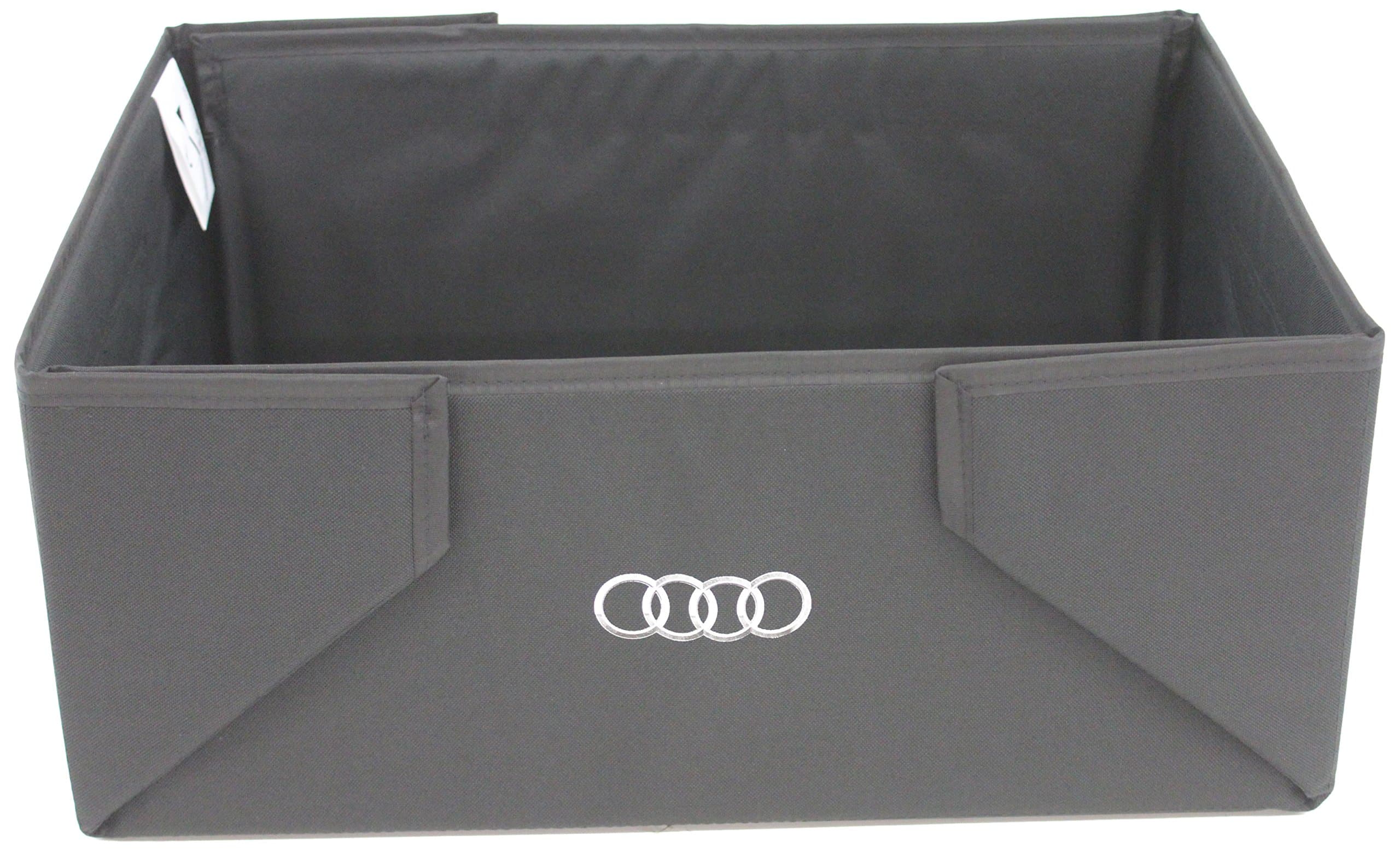 🚗📦 Audi Kofferraumbox faltbar 47,5x33,5x20 cm Schwarz - Sonderangebot!