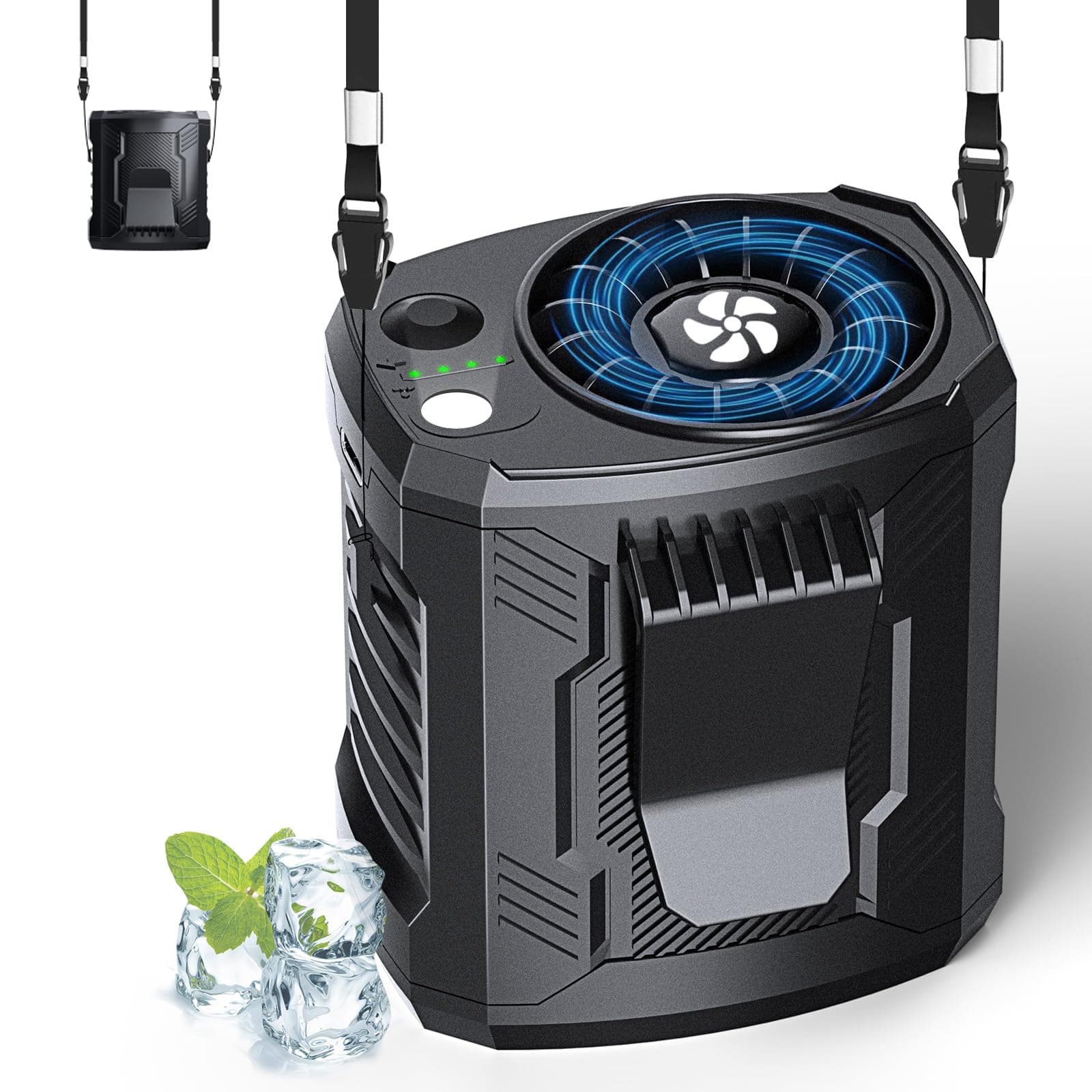 🌀🌞 COTOP Tragbarer USB Ventilator Akku 🌬️💨