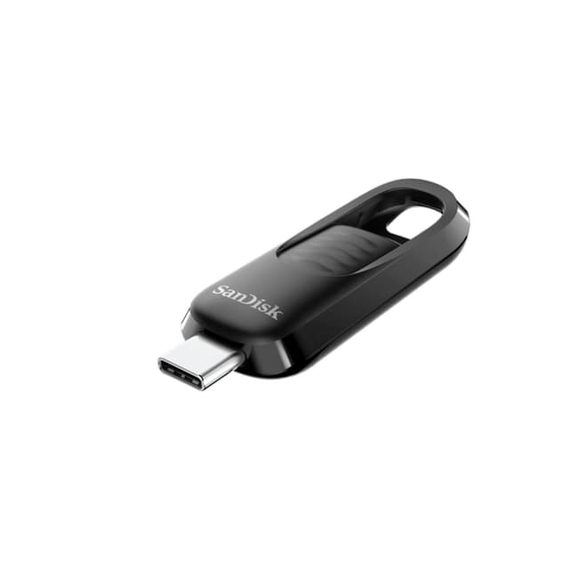 🚀 Super Deal! SanDisk Ultra® Slider USB-Type-C™-Laufwerk 128 GB Schwarz 128GB