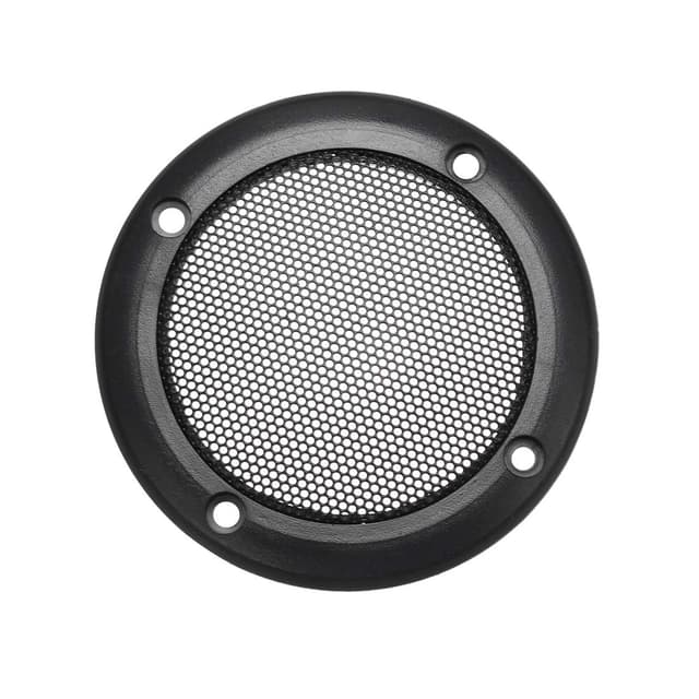 🔊🔈 Sourcing Map Lautsprecher Gitter Abdeckung 3.5 Zoll Masche Dekorativ Kreis Subwoofer Schutz Schwarz Angebot!