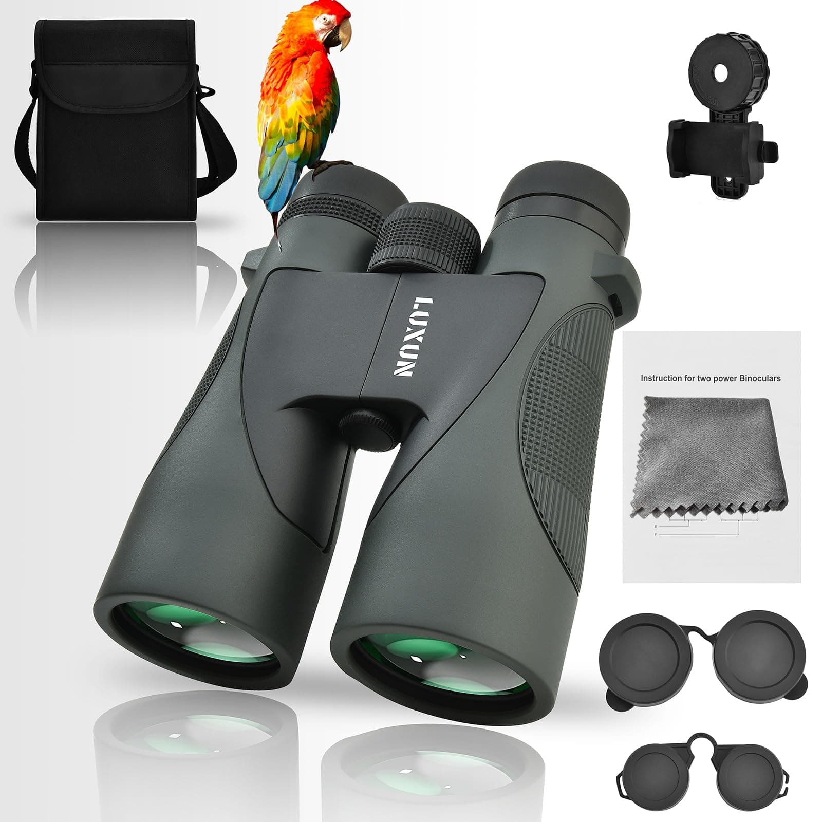 LUXUN 12x50 HD Fernglas für Erwachsene 🌿🔭