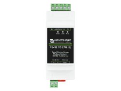 Waveshare Industrielles Seriengerät RS485 zu RJ45 Ethernet TCP/IP zu Serielles Modul Unterstützt Schienenmontage-Modbus-Gateway Common Ethernet-Port Ohne PoE RS485 zu ETH (B) Angebot bei HelloDeals